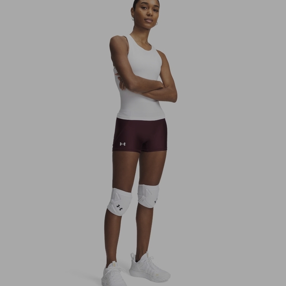 Under Armour Women's Burgundy Athletic Shorts